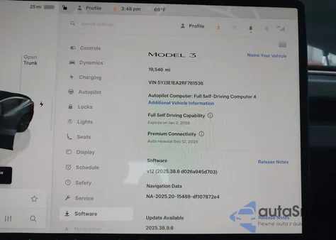 2024 Tesla Model 3 Long Range Dual Motor All-Wheel Drive/Rear-Wheel Drive from USA, damaged, VIN 5YJ3E1EA2RF761536
